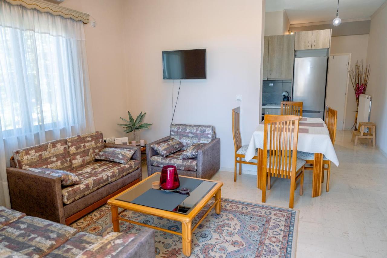 Filoxenia House At Anemochori Village Pyrgos  Bagian luar foto